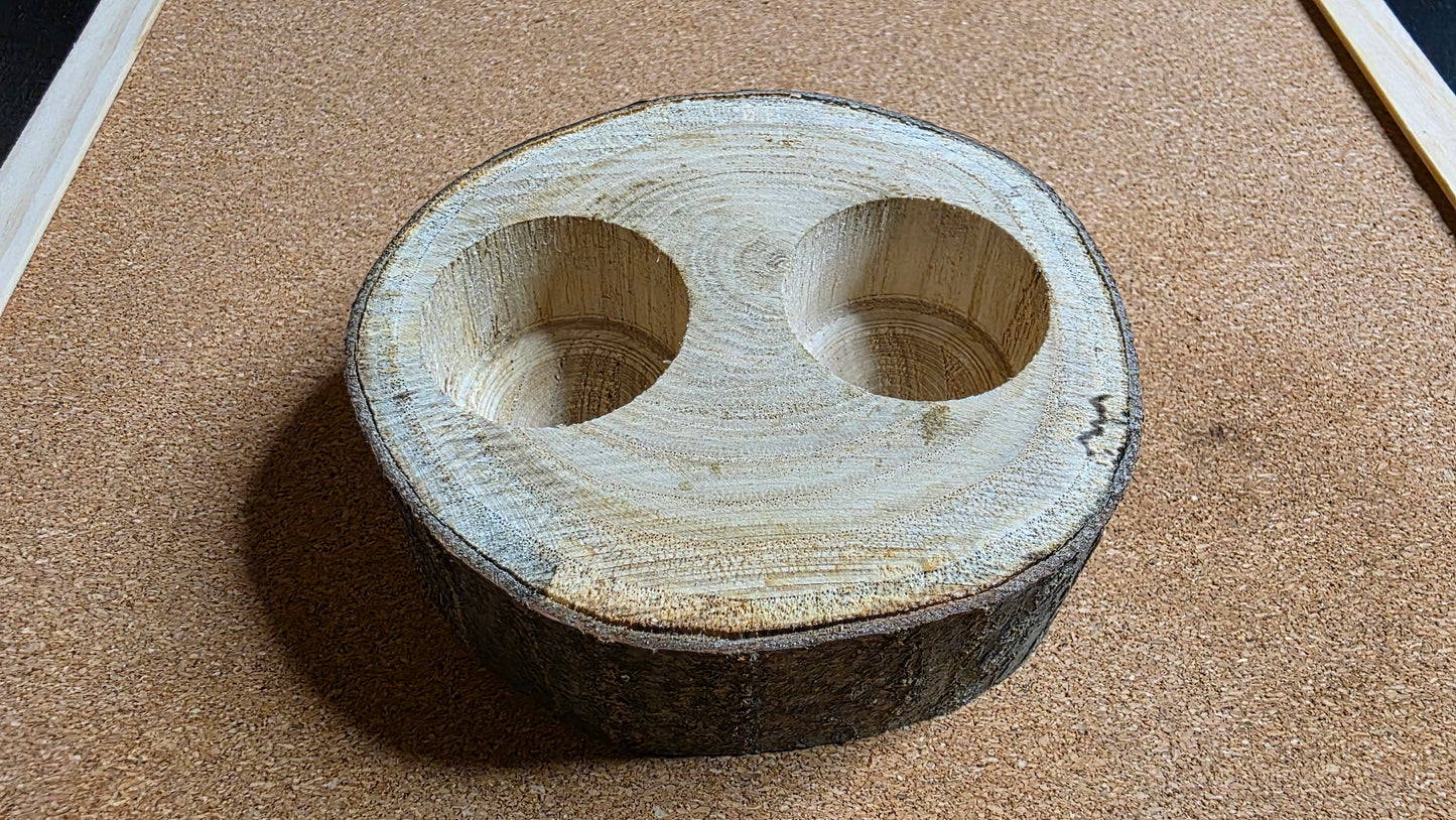 ▶ Natural Wood Jelly Holder