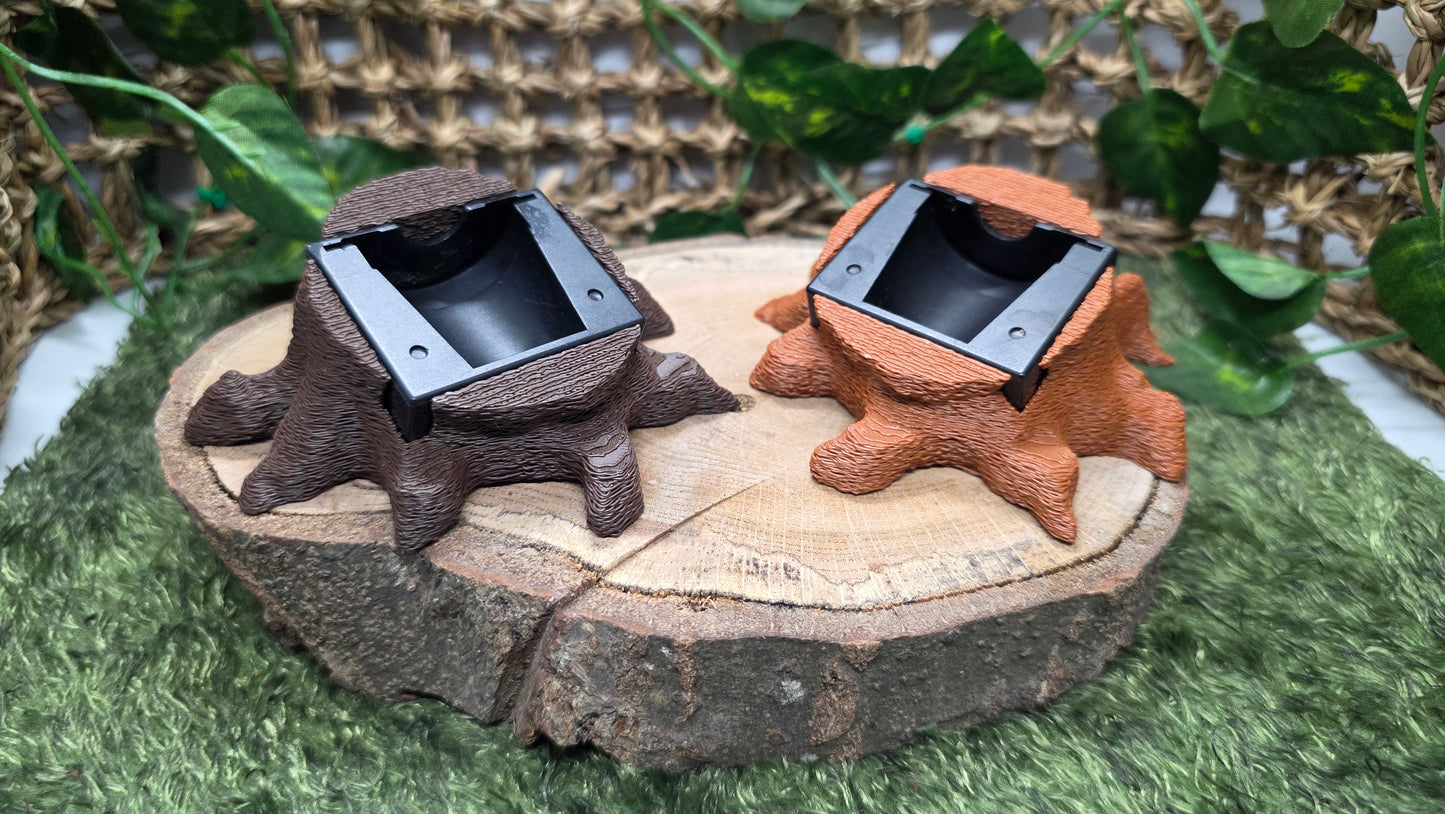 ▶ LB Half Jelly Holder - Natural Stump Style Feeder (For KIB Jelly Holder)