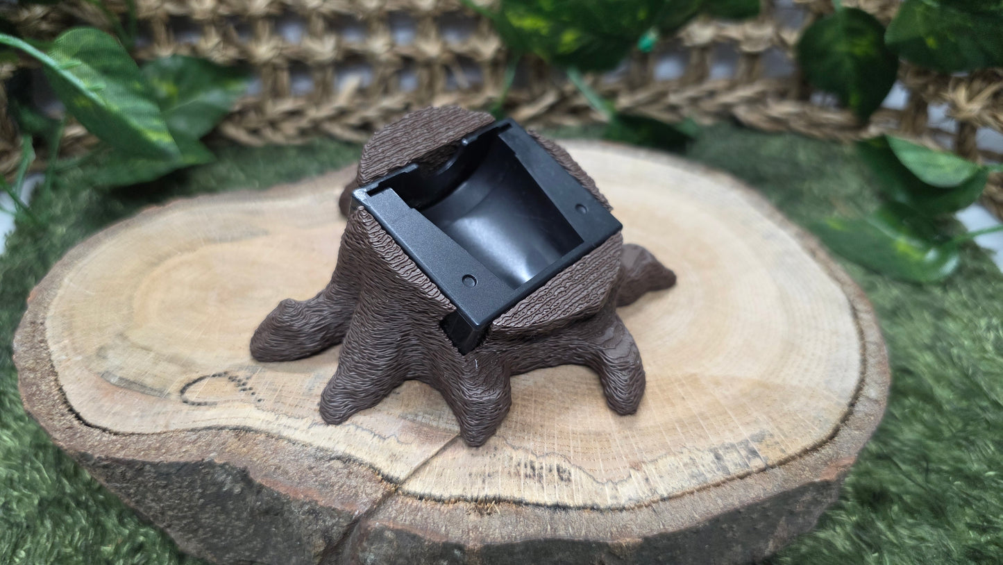 ▶ LB Half Jelly Holder - Natural Stump Style Feeder (For KIB Jelly Holder)