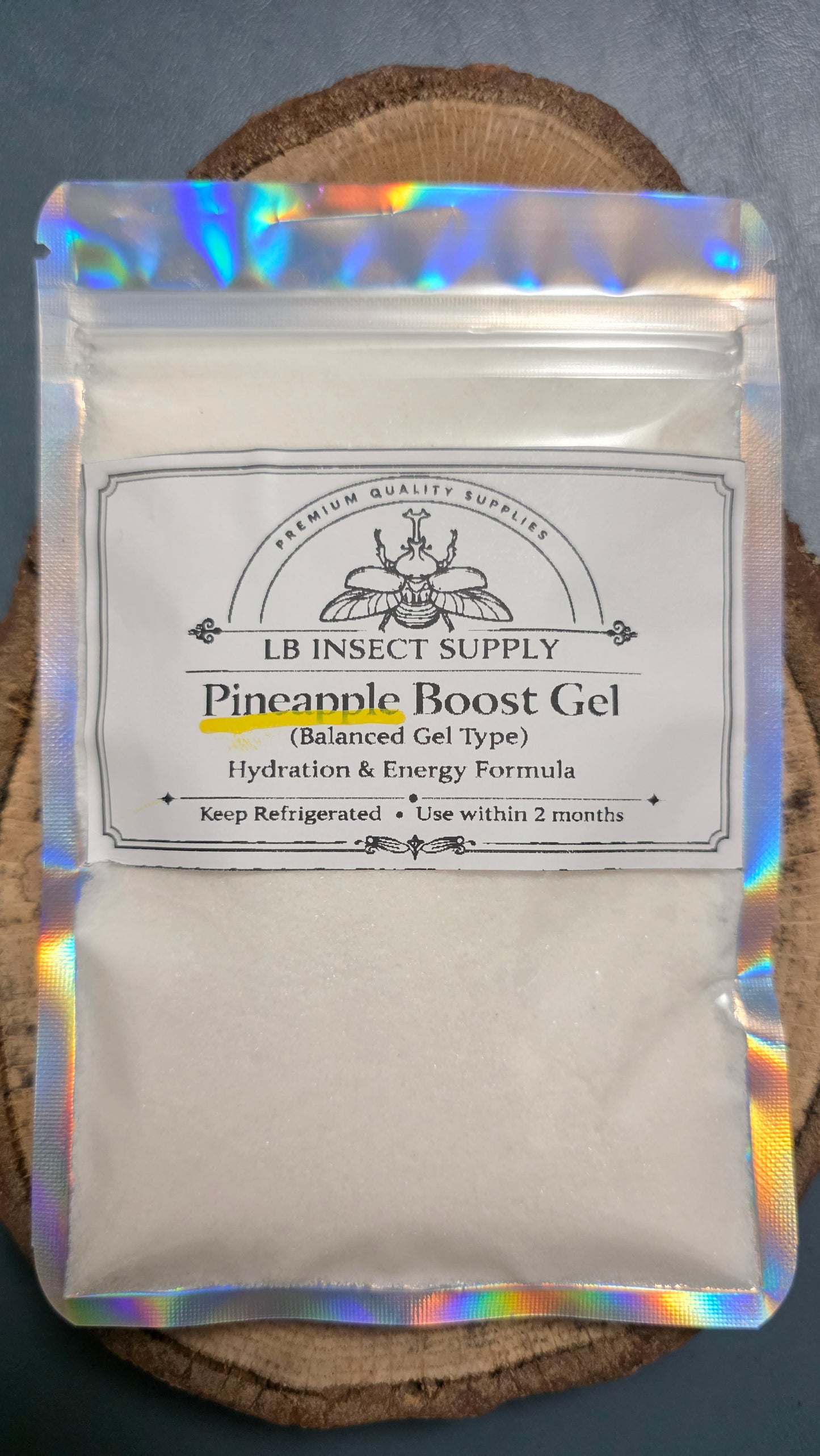 ▶ LB Gel - Premium Beetle Food (For Rhino & Flower beetle types)